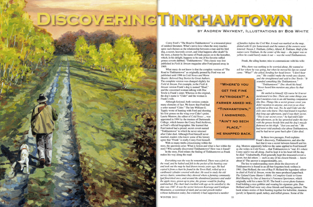 Discovering Tinkhamtown by Andrew Wayment