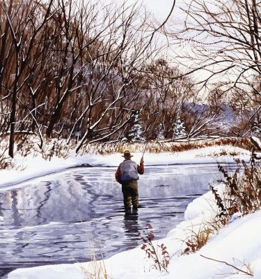 First Fish of the Year Holiday Cards