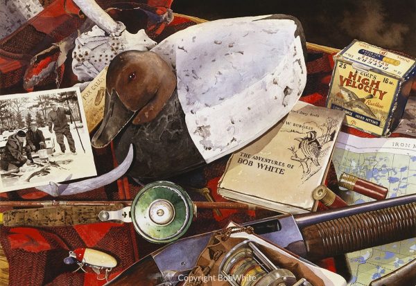 Sporting Tales - The Adventures of Bob White Print