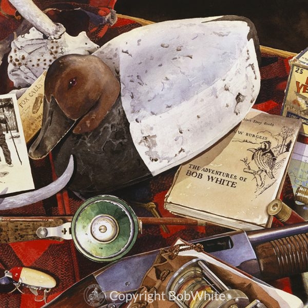Sporting Tales - The Adventures of Bob White Print