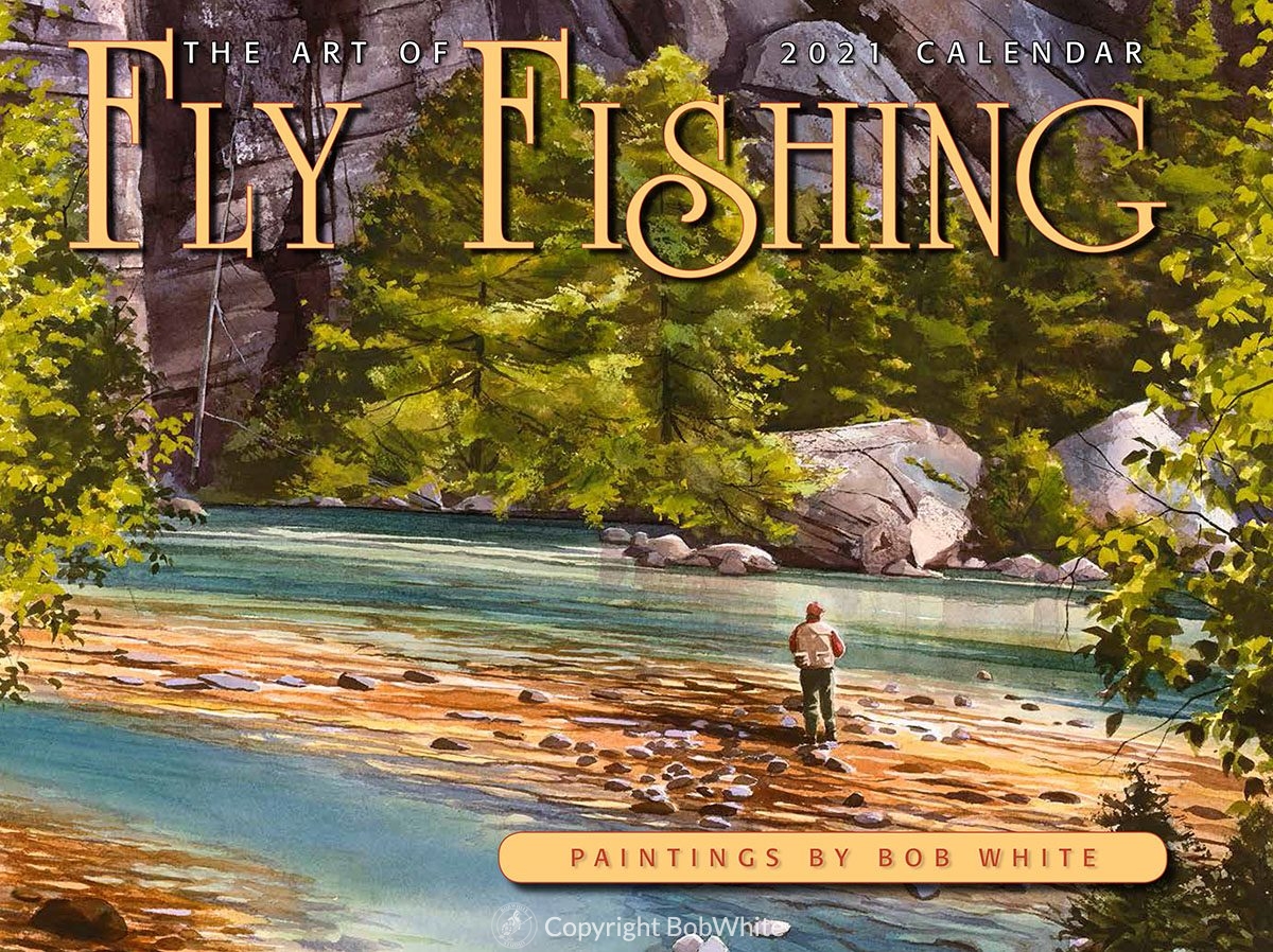 2021 Art of Fly Fishing Calendar Front