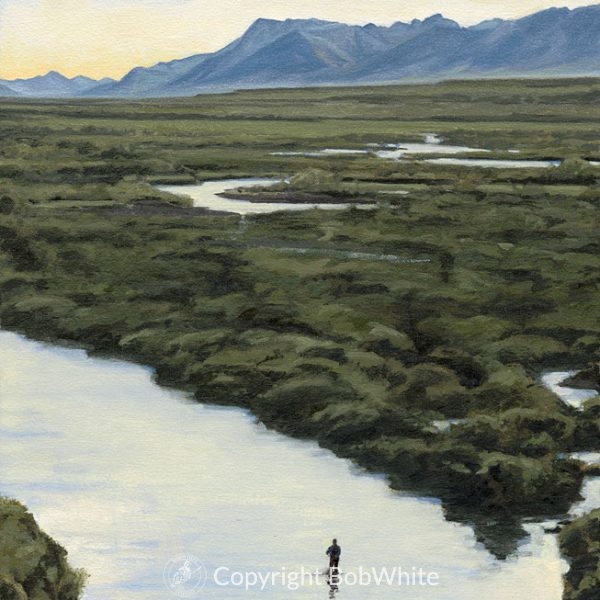 Evening Quiet - Togiak Valley Print