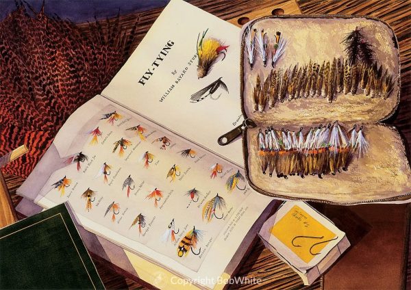 Somethings Old, Somethings New - Fly Tying Print