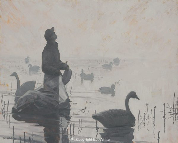 Swan Decoys