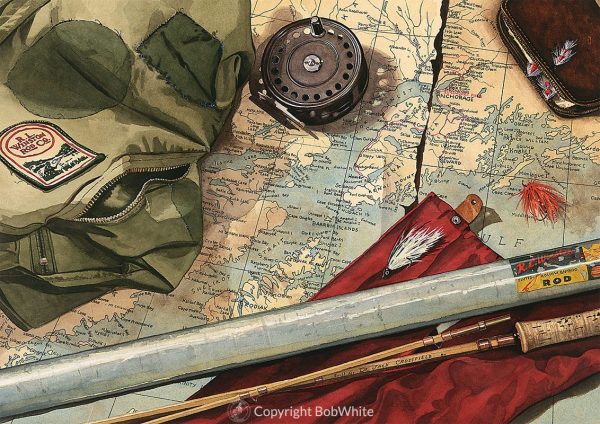 Somethings Old, Somethings New - Alaskan Memories Print
