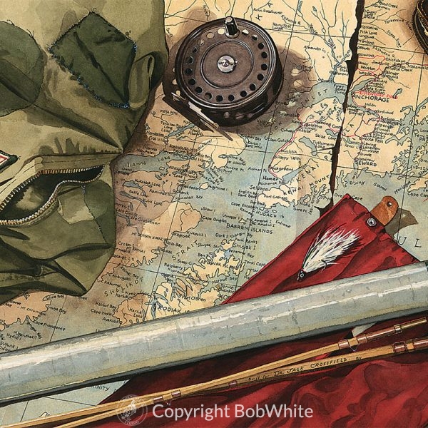 Somethings Old, Somethings New - Alaskan Memories Print