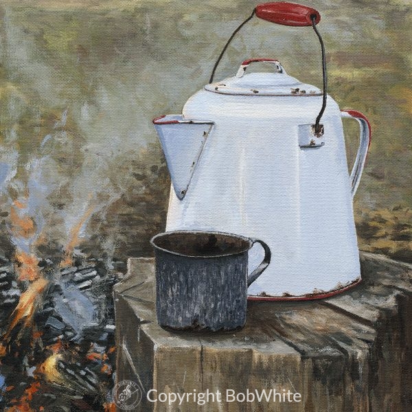 Camp Coffee Print