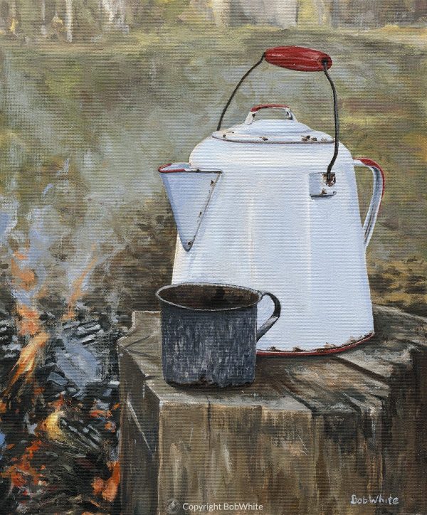 Camp Coffee Print