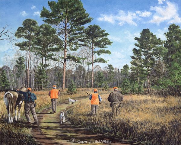 Holding Tight - Bobwhite Quail Print