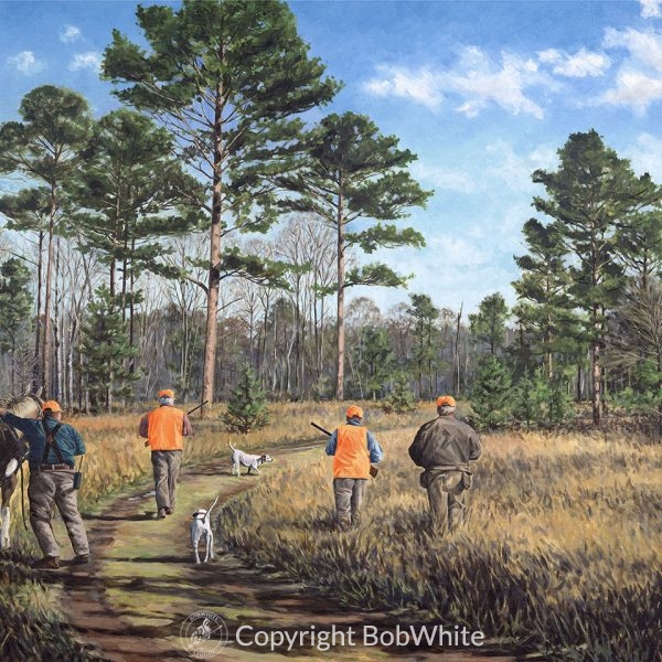 Holding Tight - Bobwhite Quail Print