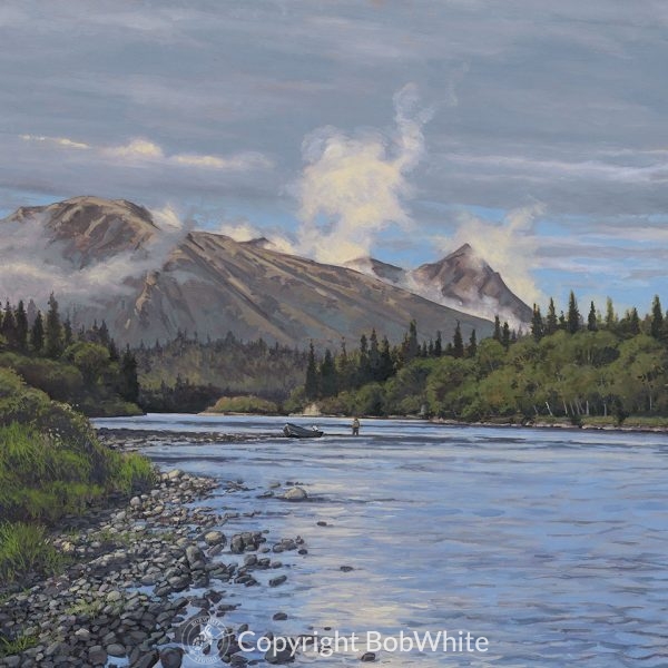 Home Water - Agulowak River Print