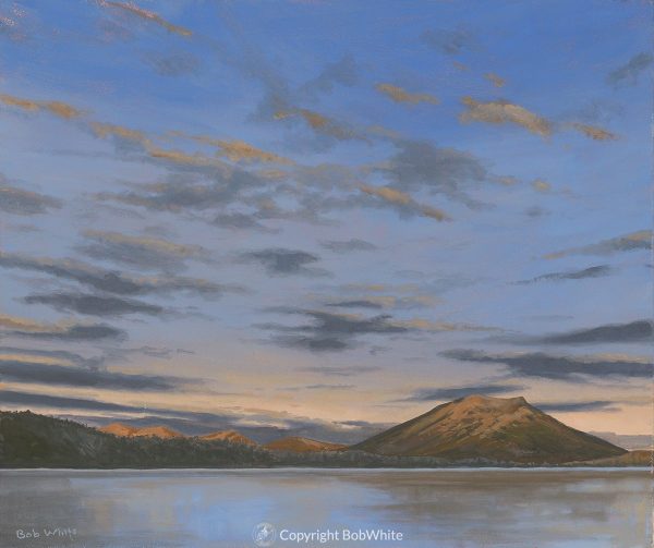 Jack Knife Mountain at Dusk