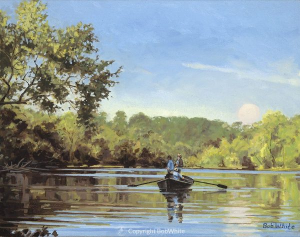Musky Moon Print