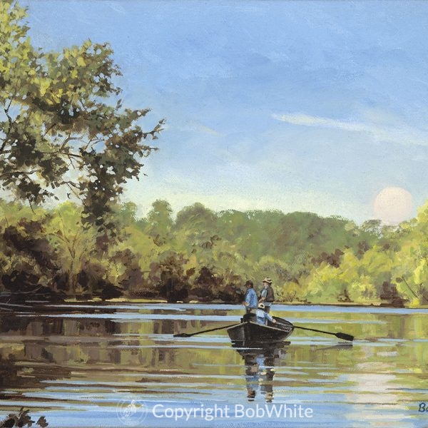 Musky Moon Print
