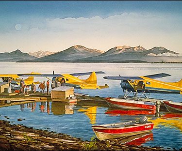 New Moon Over Nuyakuk Cards