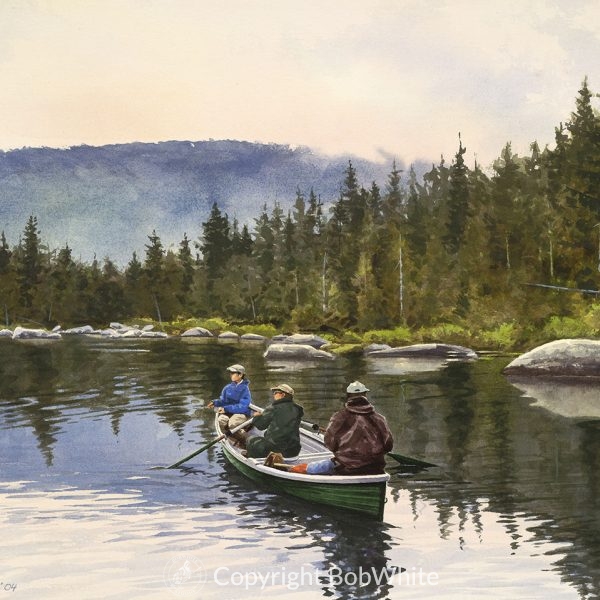 On Secret Pond Print