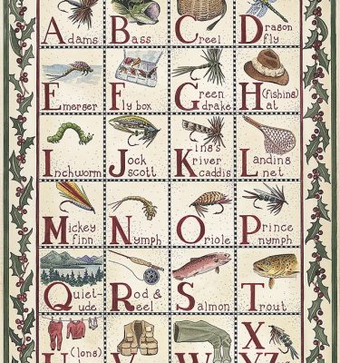 A Fishermans Sampler Holiday Card