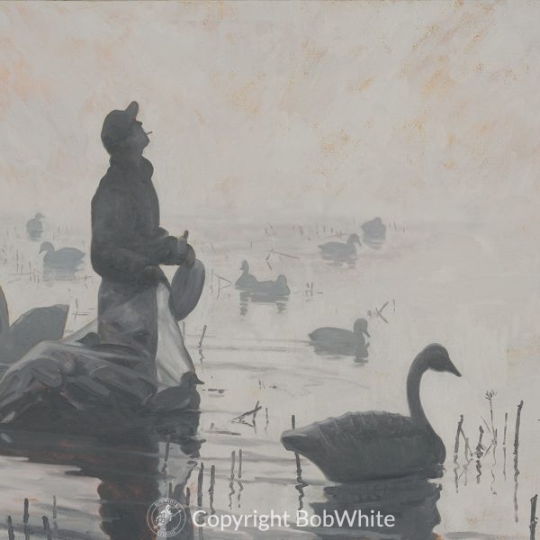 Swan Decoys Print