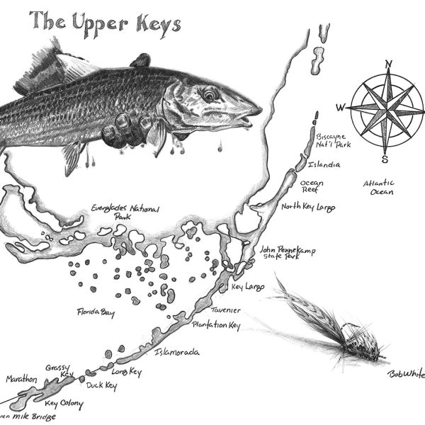 The Upper Keys - Bonefish Print