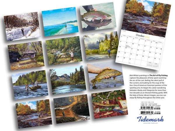 2023 Fly Fishing Calendar Back