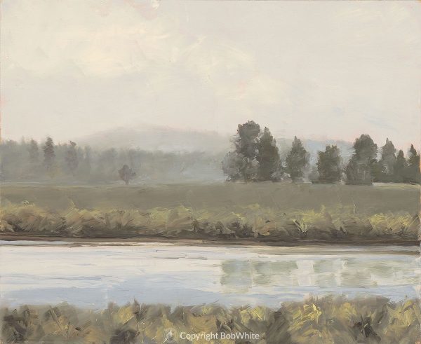 Piney Point - Henrys Fork Oil Painting