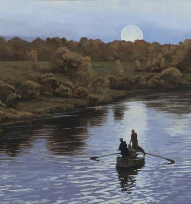 Chippewa River Nocturne Below Wanigan