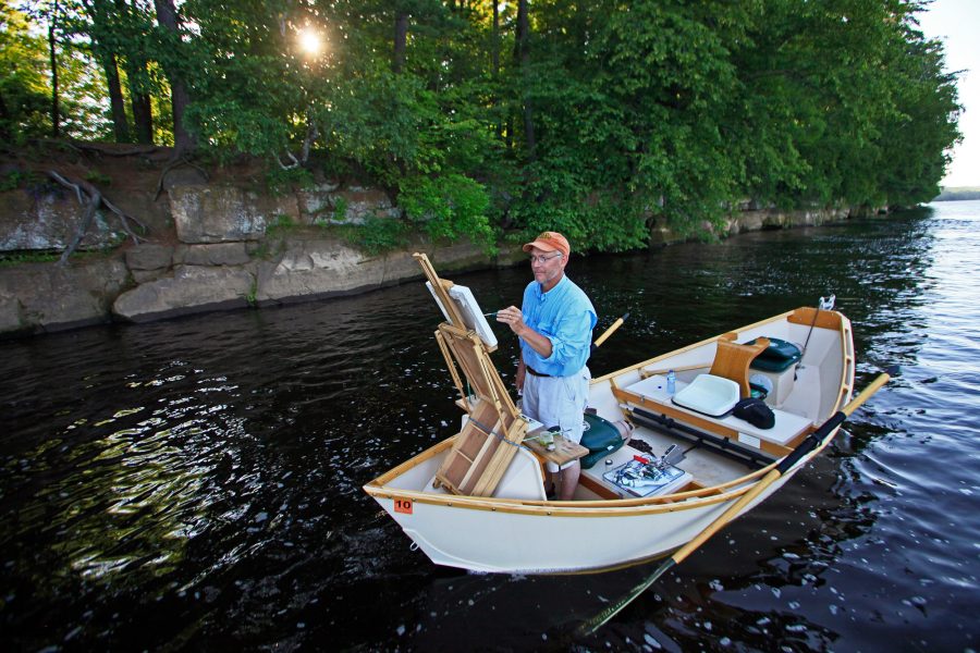 Painting Plein Air on the Upper Mississippi River