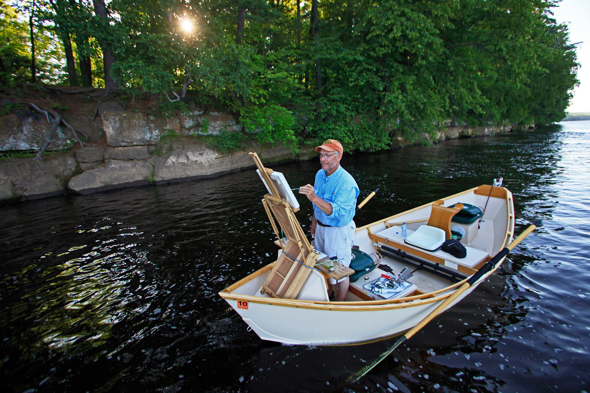 Painting Plein Air on the Upper Mississippi River