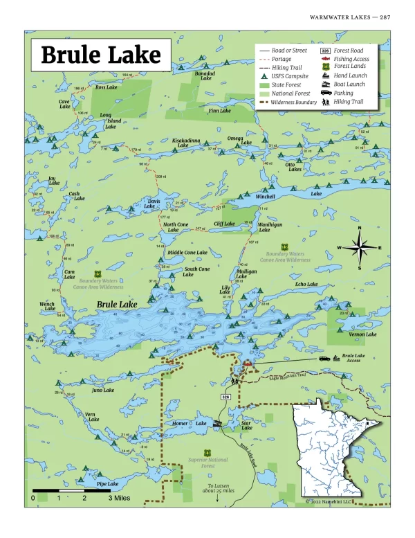 Fly Fishing Minnesota Map