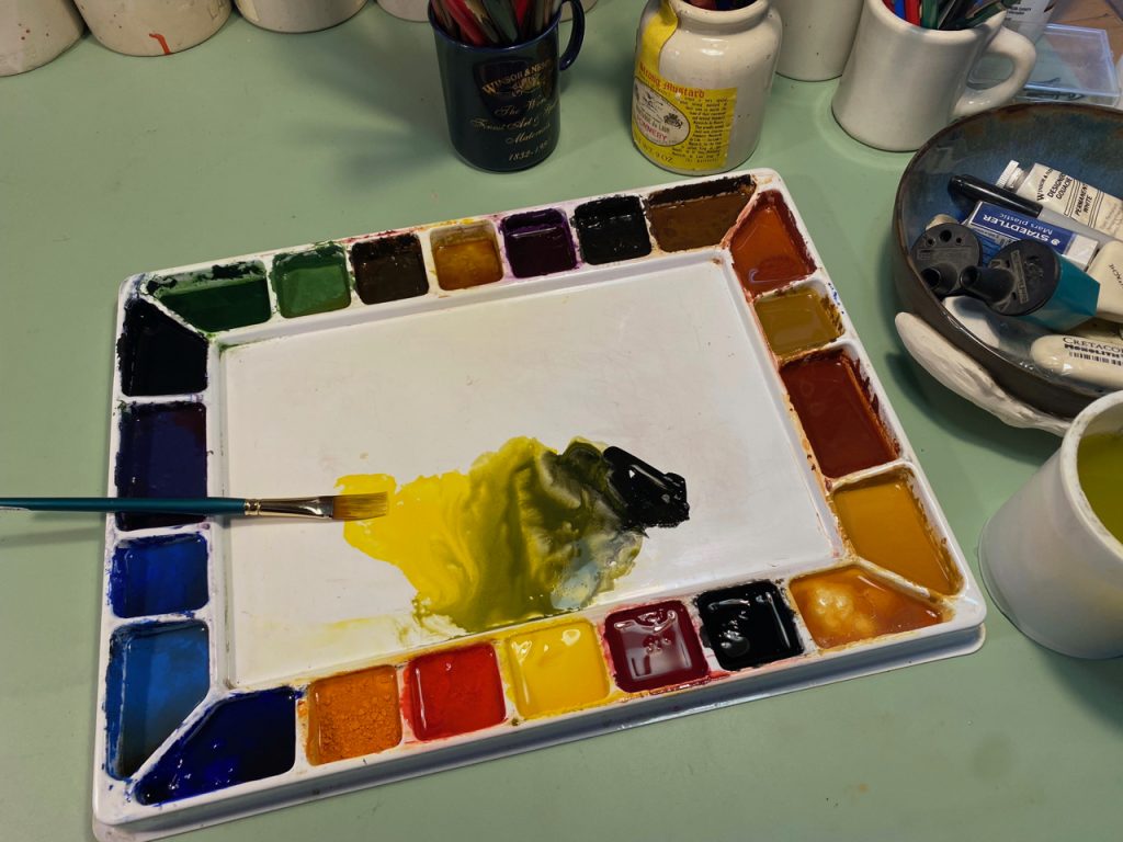 Thoughts About Watercolor Paints and Palettes