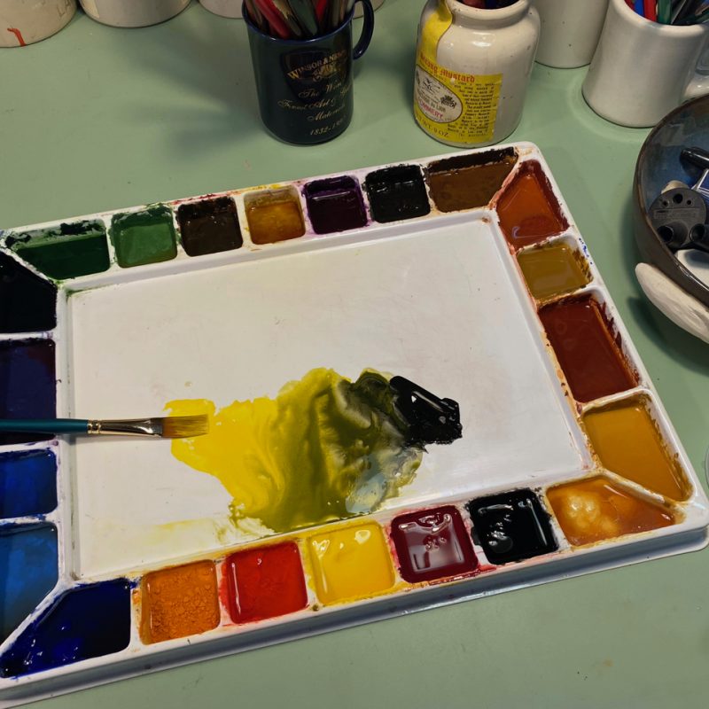 Thoughts About Watercolor Paints and Palettes