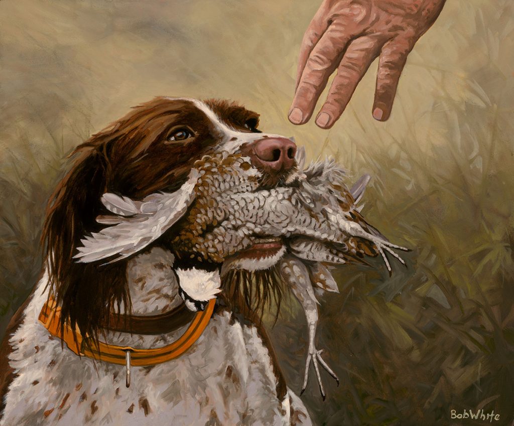 Old Fingers and Searching Eyes - Oil on Canvas