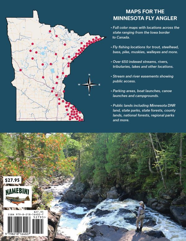Minnesota Fly Fishing Maps Back Cover
