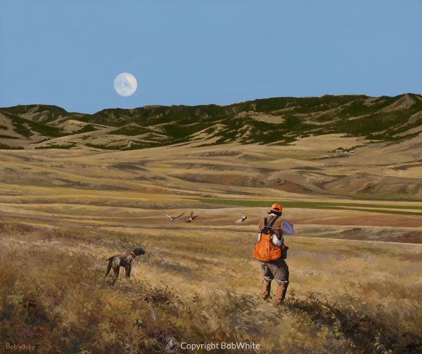 Partners - Montana Moonrise Print