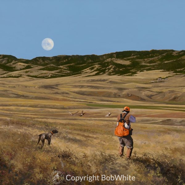 Partners - Montana Moonrise Print