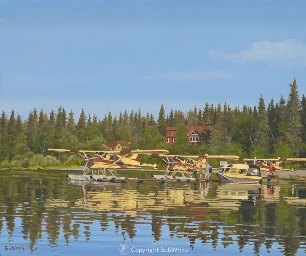 The Way It's Remembered - Bristol Bay Lodge Print