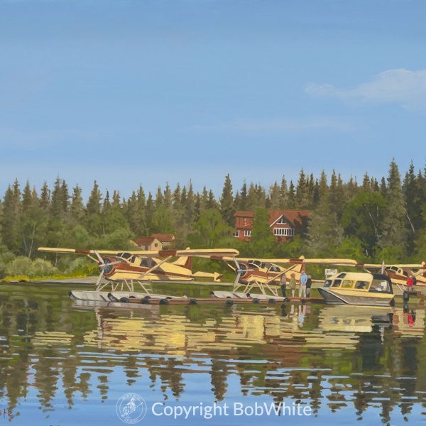 The Way It's Remembered - Bristol Bay Lodge Print