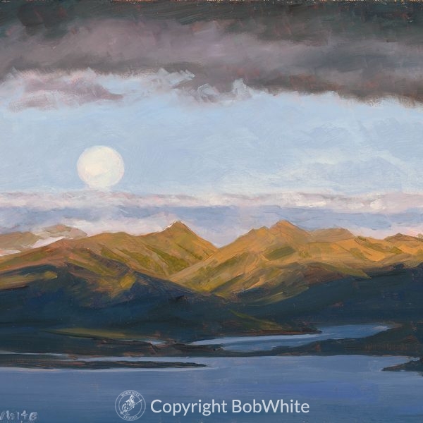 Full Moon Over Upper Nerka and Little Togiak Beyond
