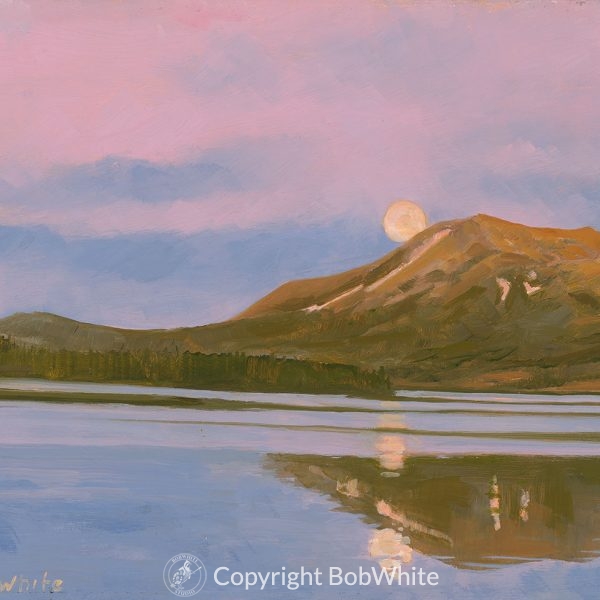 Nocturne with Jackknife Mountain