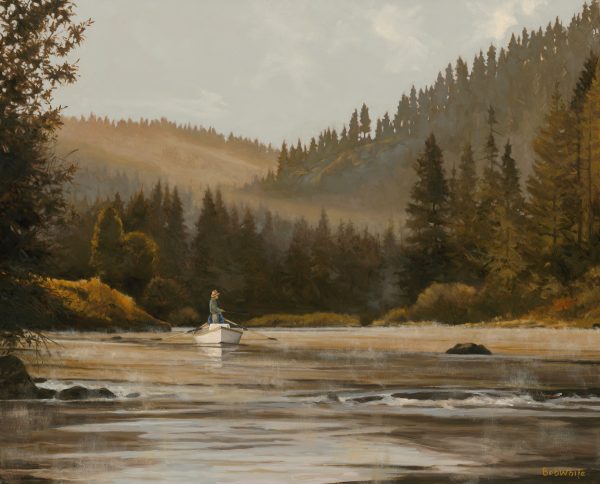 Crossing Over - Blackfoot River Print