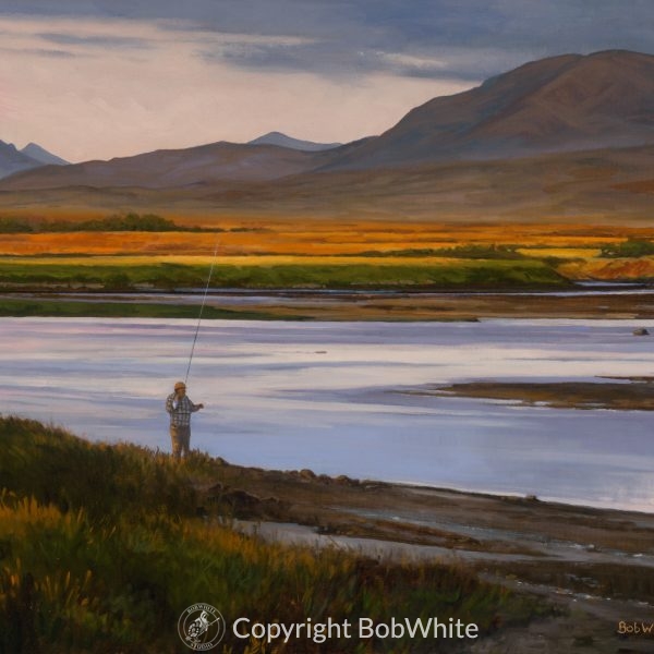 Dusk on the Negukthlik River