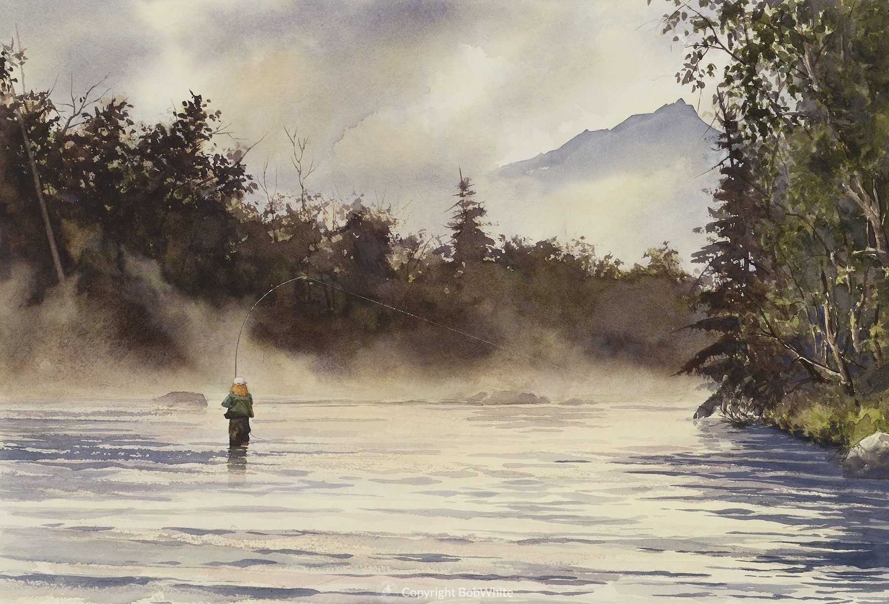 Afternoon Showers - Grant River, Alaska